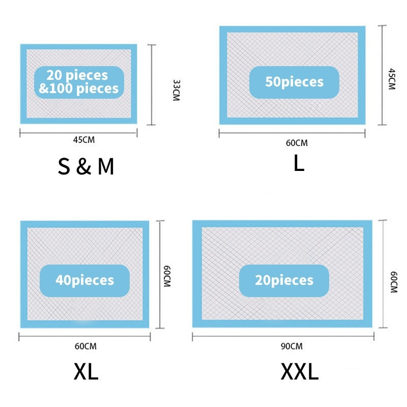 Tapis absorbant pour chiens et chiots – Tapis d'apprentissage super absorbants 🐾