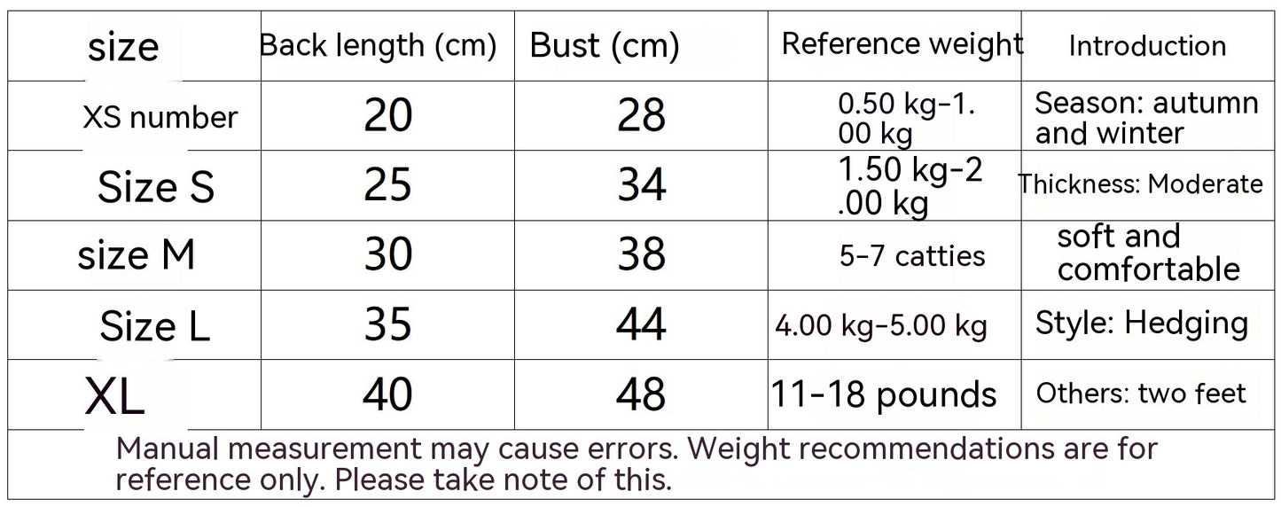 Thick Warm Polar Fleece Dog Jacket