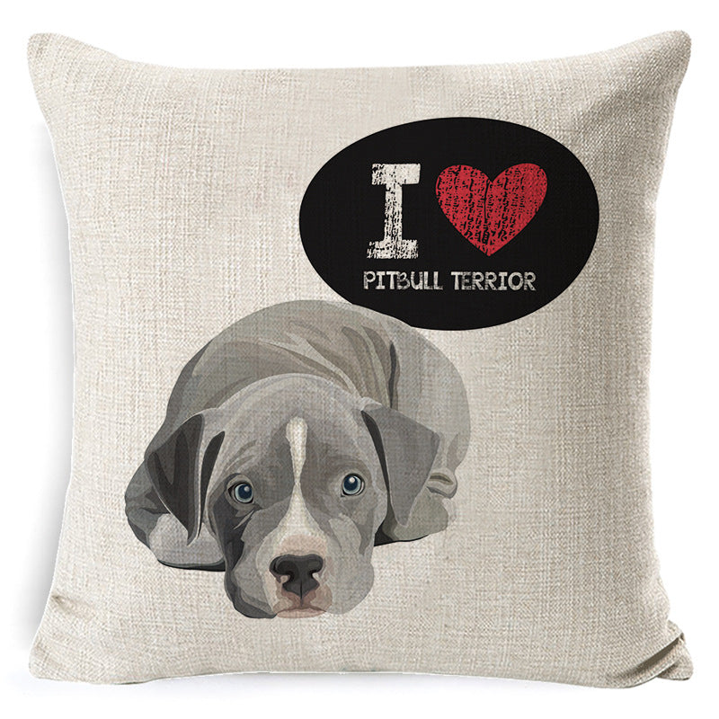 Dog Cartoon Pillow β Retro Nostalgia Cushion Cover & Pillowcase πΎ