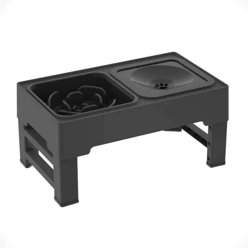 3-in-1 Adjustable Elevated Dog Feeder FURRYKU