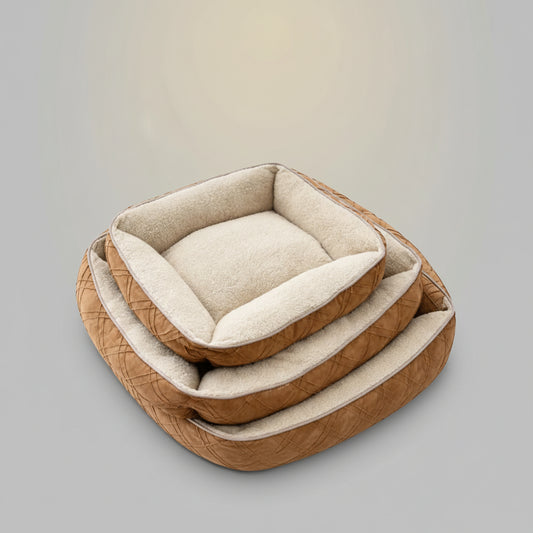 Cozy Corduroy Indoor Dog Bed FURRYKU