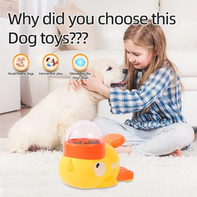 Dog Puzzle Interactive - Duck Design Treat Dispenser FURRYKU