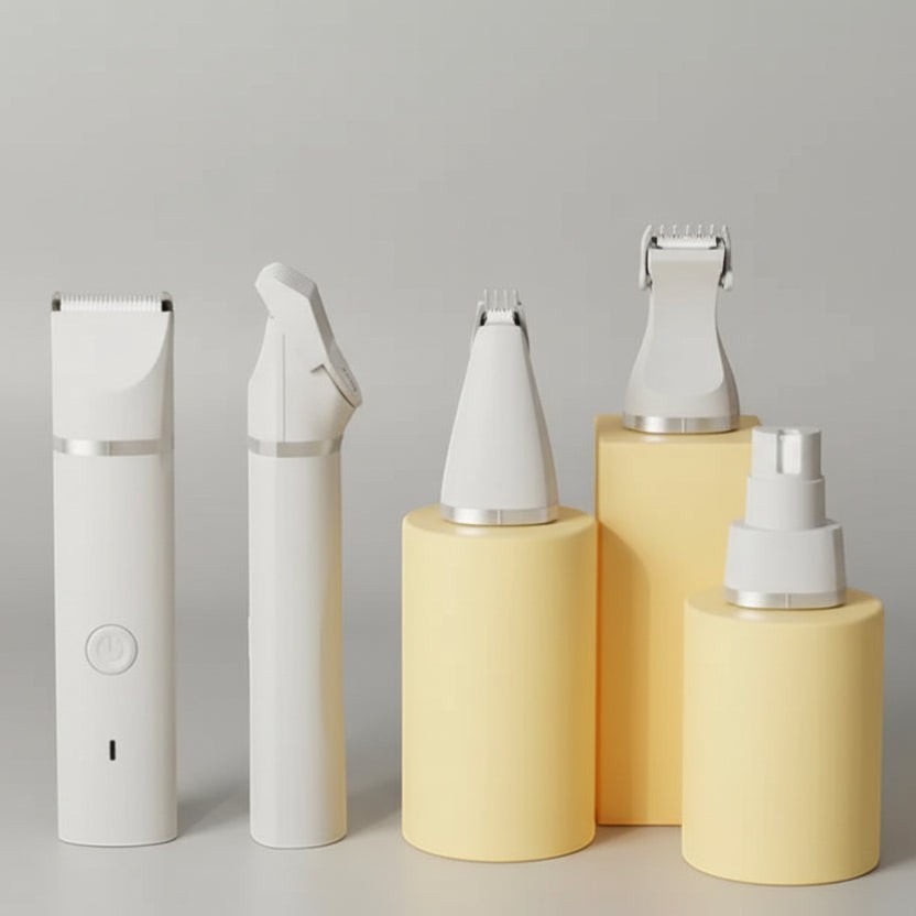 4-in-1 Pet Shaving Clipper – Electric Dog Grooming Tool FURRYKU