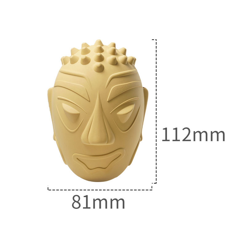 Retro Mask Squeaky Dog Toy