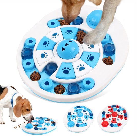 Dog Puzzle Toy with Bells – 24 Compartment Treat Dispenser