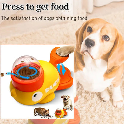 Dog Puzzle Interactive - Duck Design Treat Dispenser FURRYKU