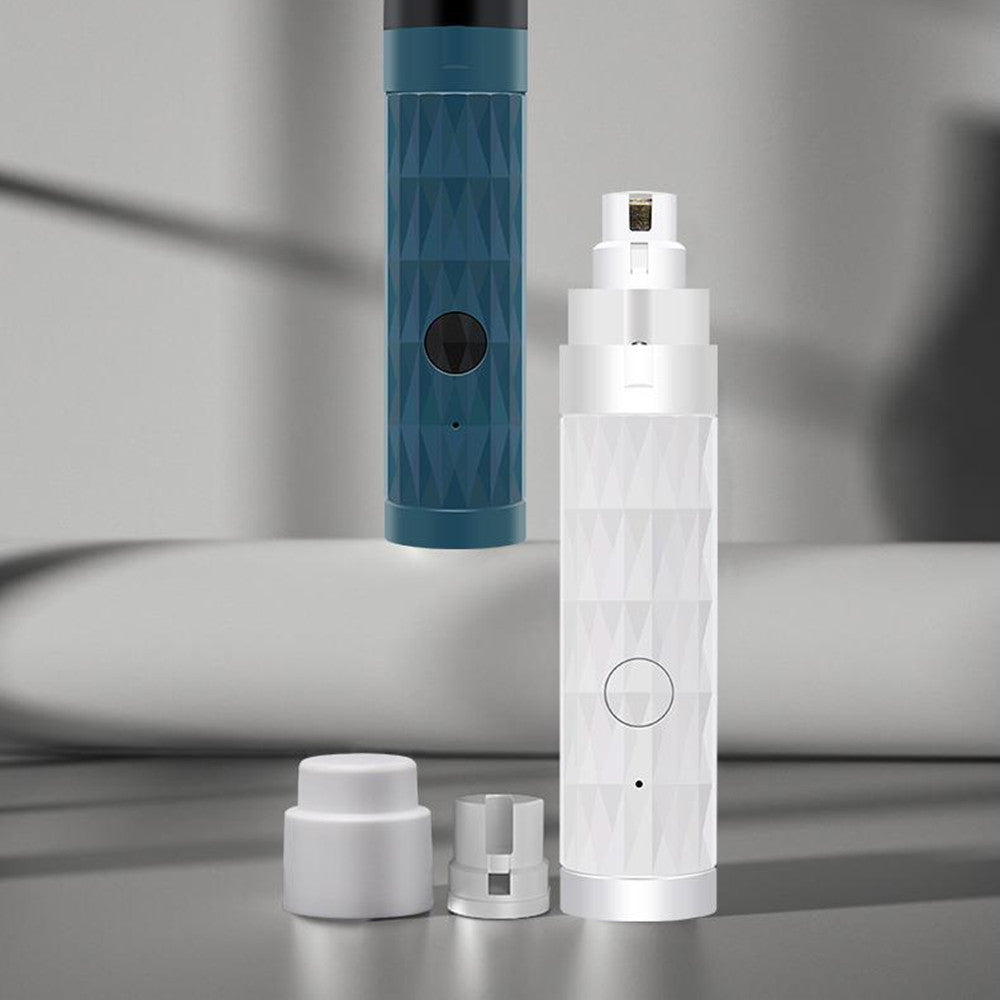 Electric Pet Nail Polisher with LED Light – USB Rechargeable for Dogs 🐾