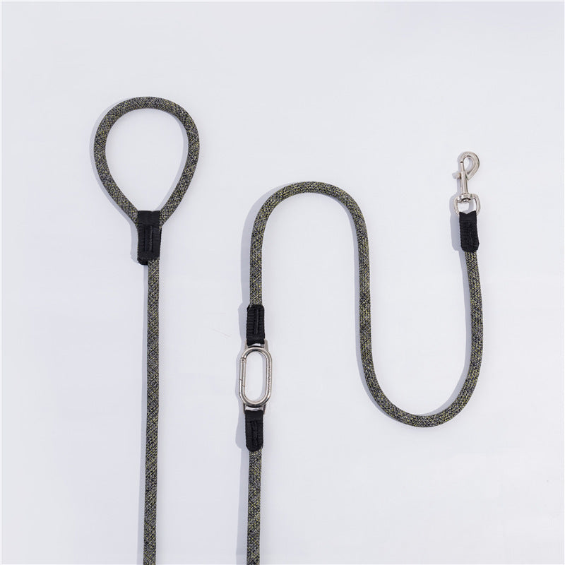 Hands-Free Dog Walking Leash – Adjustable Crossbody & Waist Lead