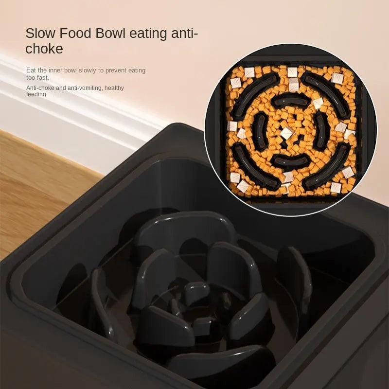 3-in-1 Adjustable Elevated Dog Feeder FURRYKU