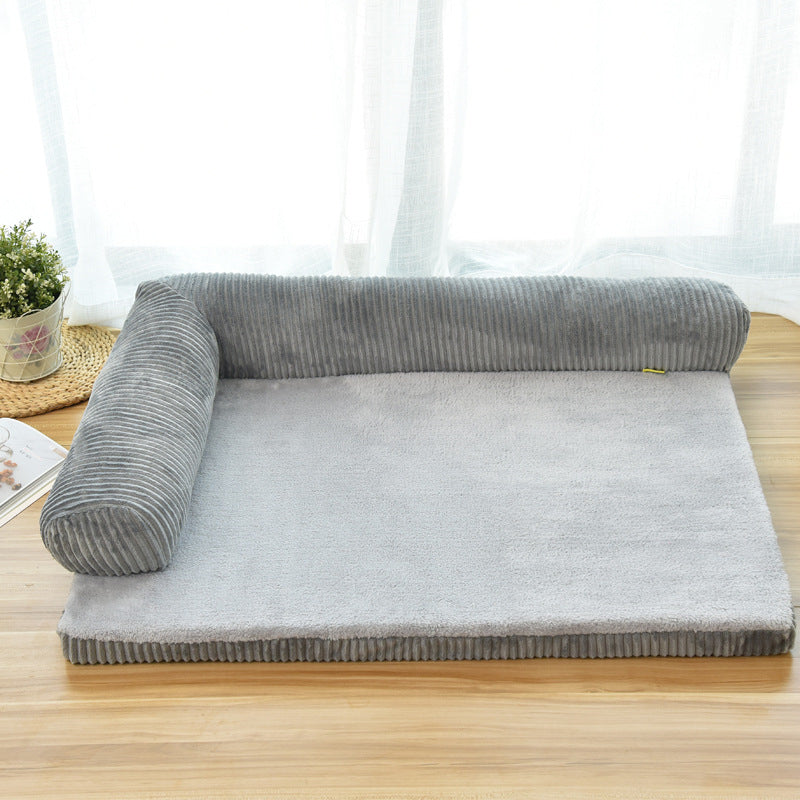Pet Dog Bed – Corduroy Pet Sofa for Dogs & other Pets 🐾
