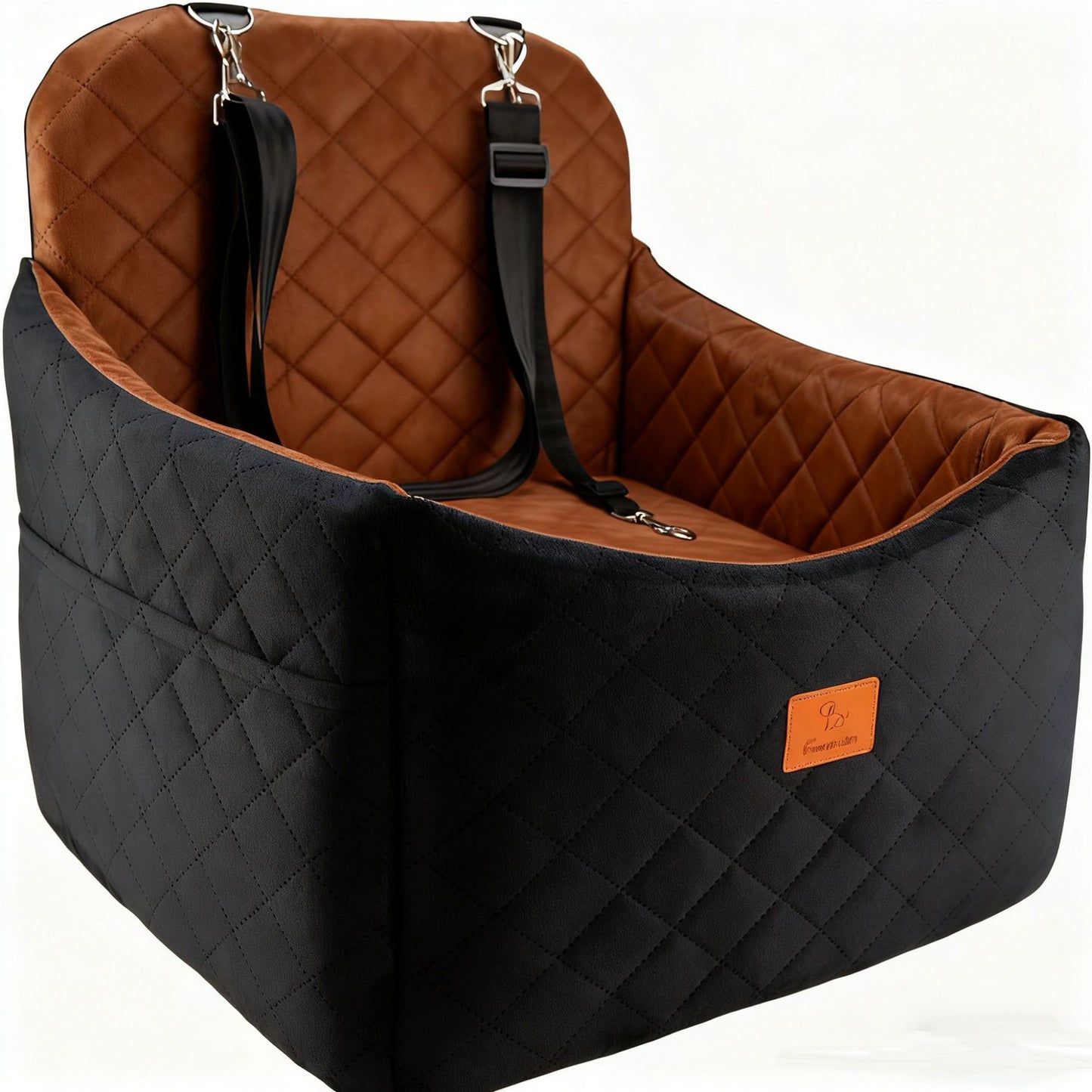 Pet Car Bed for Small & Medium Dogs – Soft Backseat Cushion Travel Seat 🐾