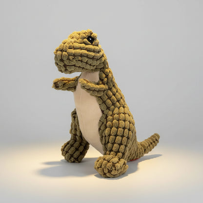Plush Dinosaur Dog Toy with Squeaker FURRYKU