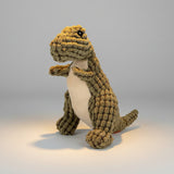 Plush Squeaky Dinosaur Dog Toy