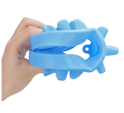 Bone-Shaped Slow Feeder Bowl for Dogs FURRYKU