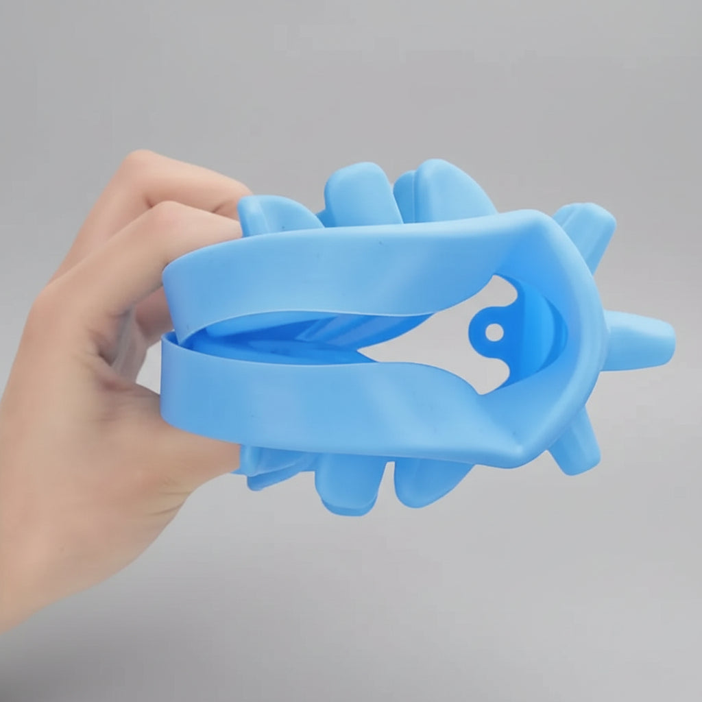 Bone-Shaped Slow Feeder Bowl for Dogs FURRYKU