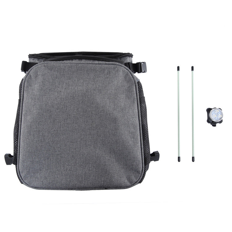 Multifunktionale, gepolsterte Fahrradtasche für Haustiere – Sicheres und komfortables Reisen für Hunde 🐾