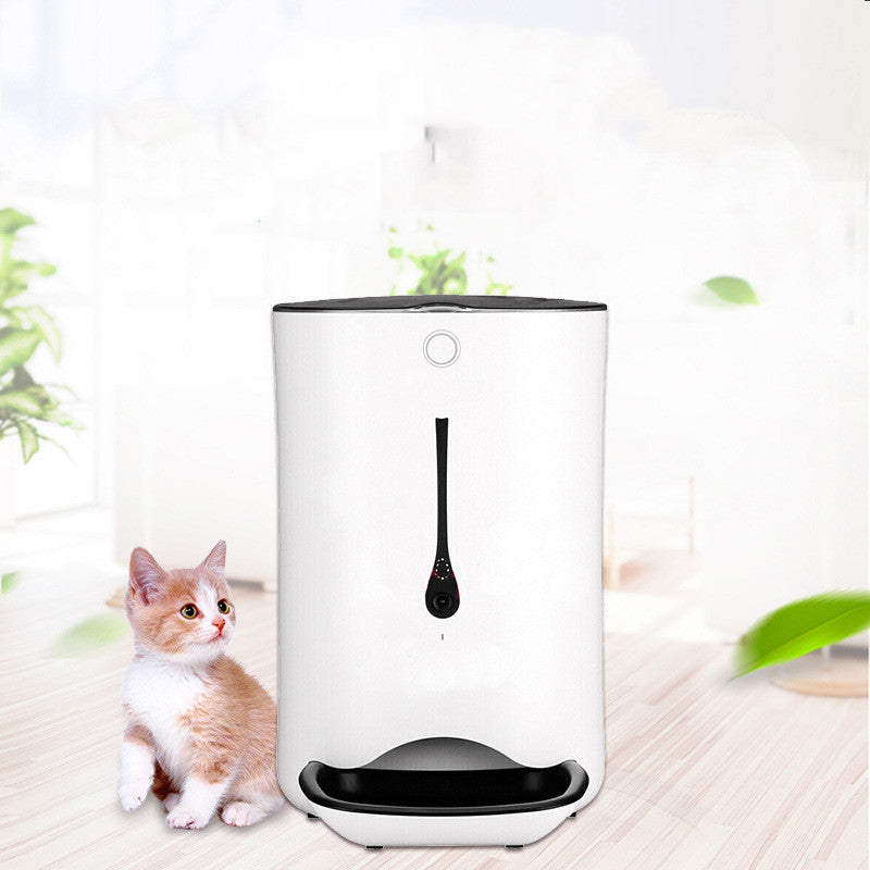Automatischer Futterautomat mit Zeitschaltuhr und Videofunktion – 6-Liter-Smart-Futterautomat für Hunde und Katzen 🐾