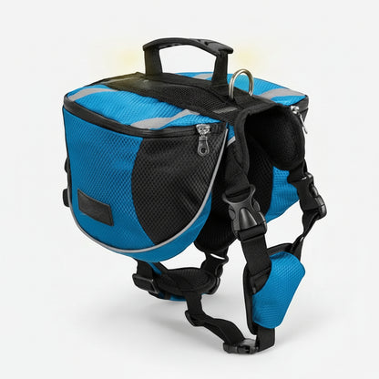 Dog Hiking Pack – Adjustable Outdoor Backpack FURRYKU