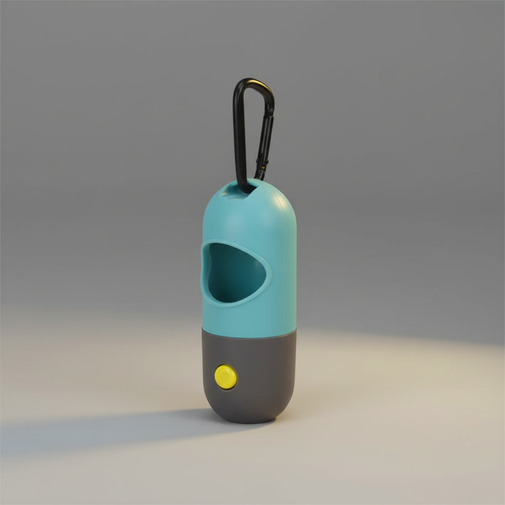 LED Dog Waste Bag Dispenser FURRYKU