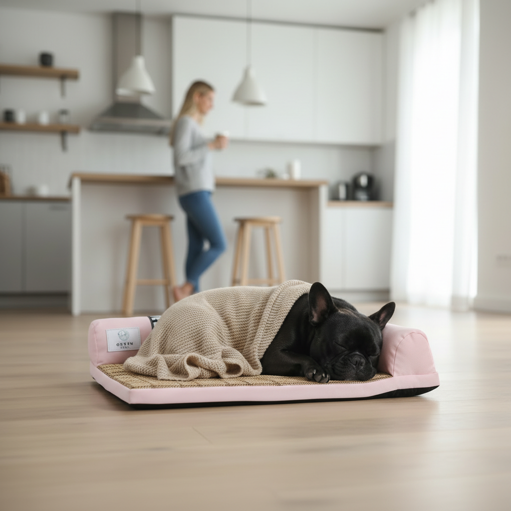 Summer Cooling Bamboo Fiber Pet Mat