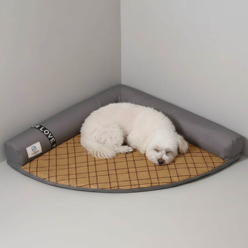 Summer Cooling Pet Mat – Breathable Bamboo Fiber Mat FURRYKU