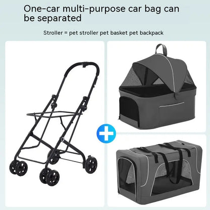 Lightweight Folding Dog Trolley FURRYKU