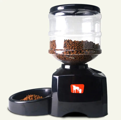 5.5L Automatic Dog Feeder with Voice Recording & LCD Screen FURRYKU