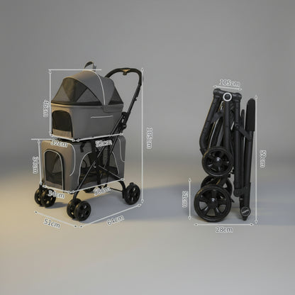 Lightweight Folding Dog Trolley FURRYKU