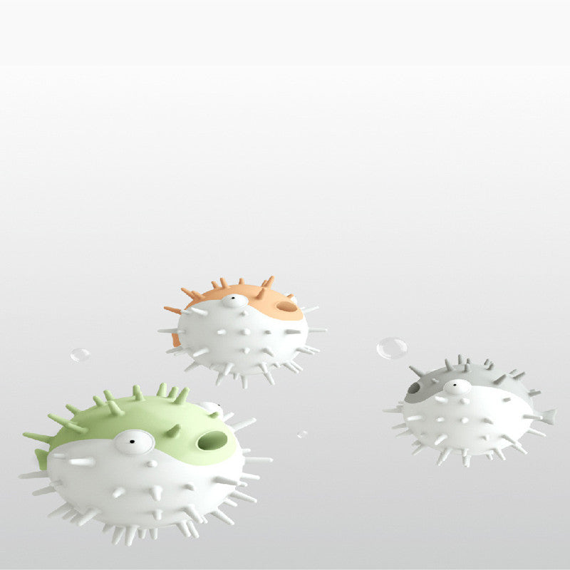 Pufferfish Bite-Resistant Dog Toy – Squeaky & Durable Chew Toy🐾