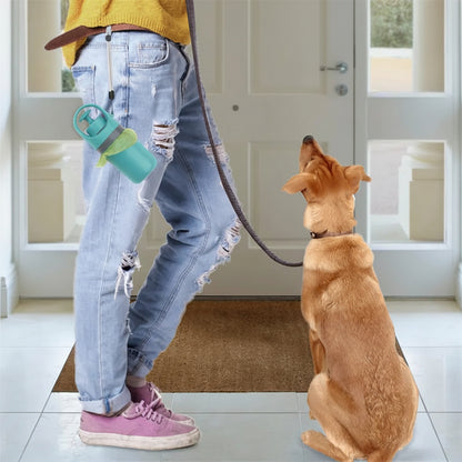 Portable Lightweight Dog Pooper Scooper with Built-in Poop Bag Dispenser FURRYKU