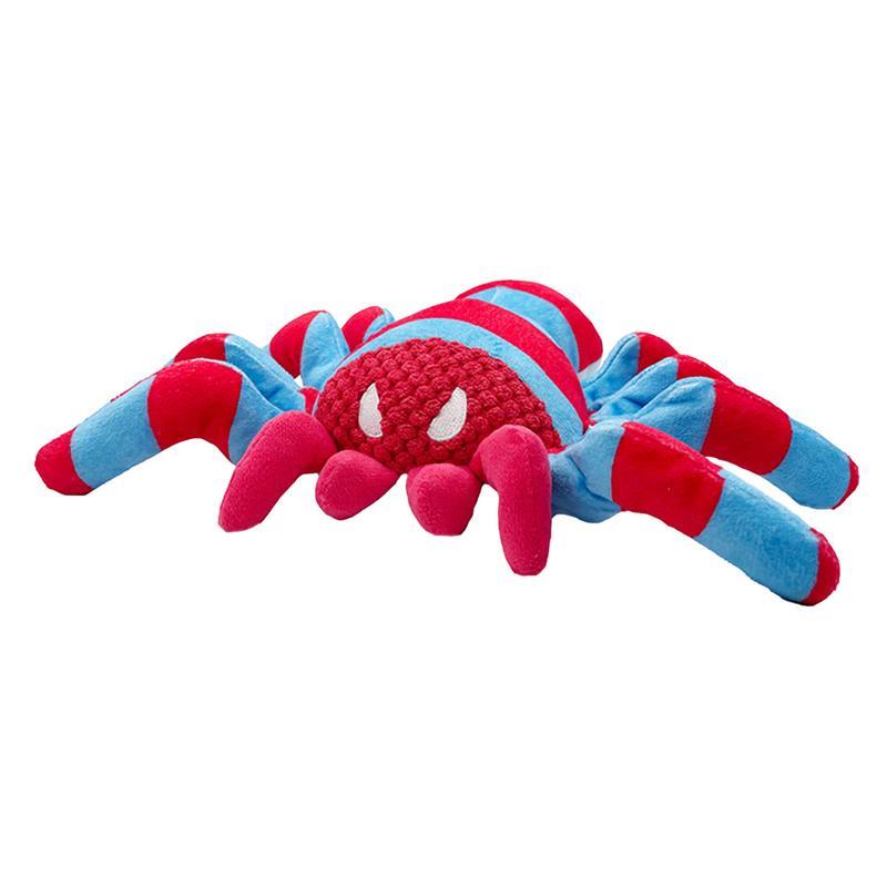 Bite-Resistant Teddy Spider Dog Toy – Squeaky Tooth-Cleaning Fun for Puppies & Big Dogs 🐾