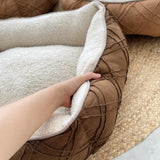 Cozy Corduroy Indoor Dog Bed