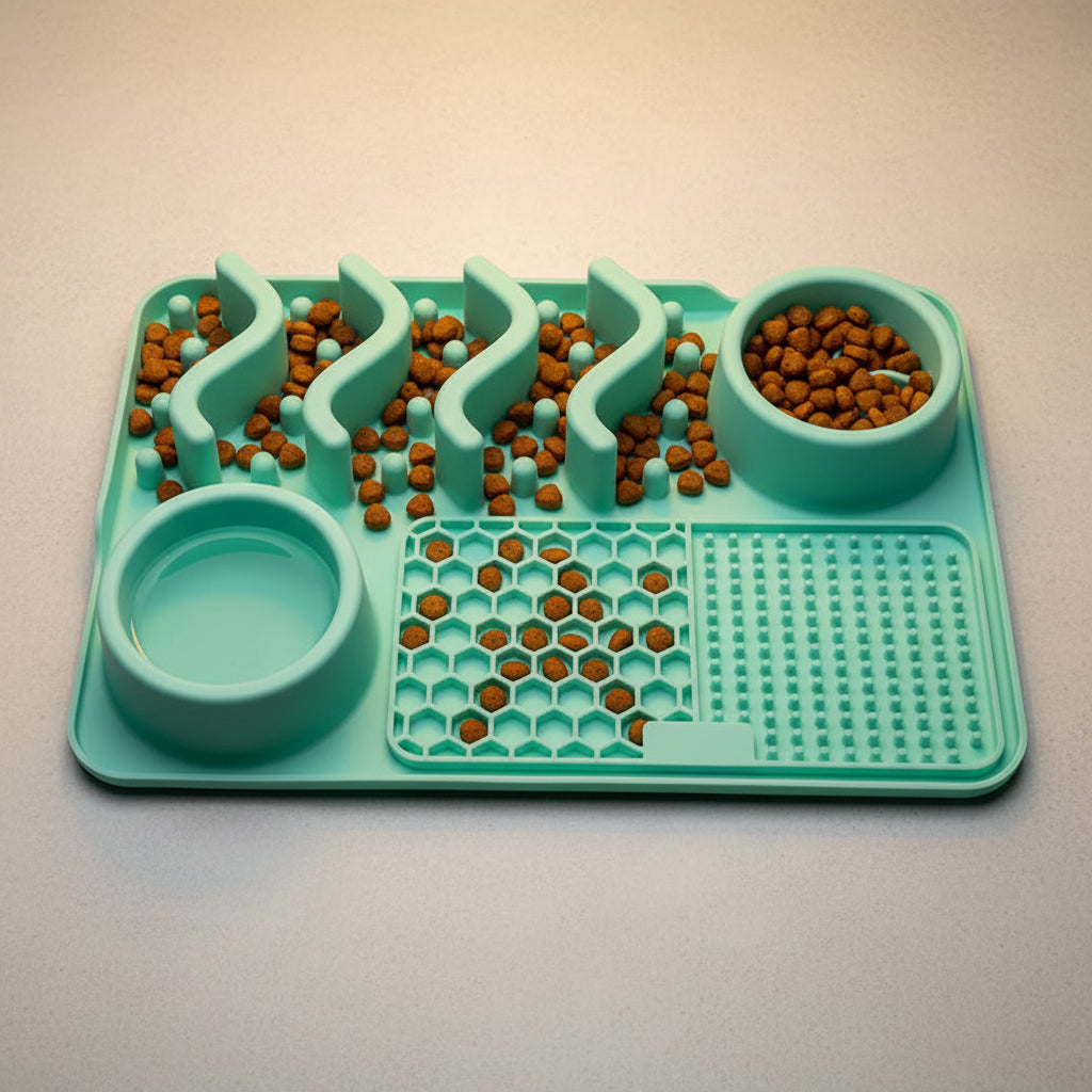 Slow Feeding & Licking Pad – For Dogs Who Finish Before You Sit Down FURRYKU