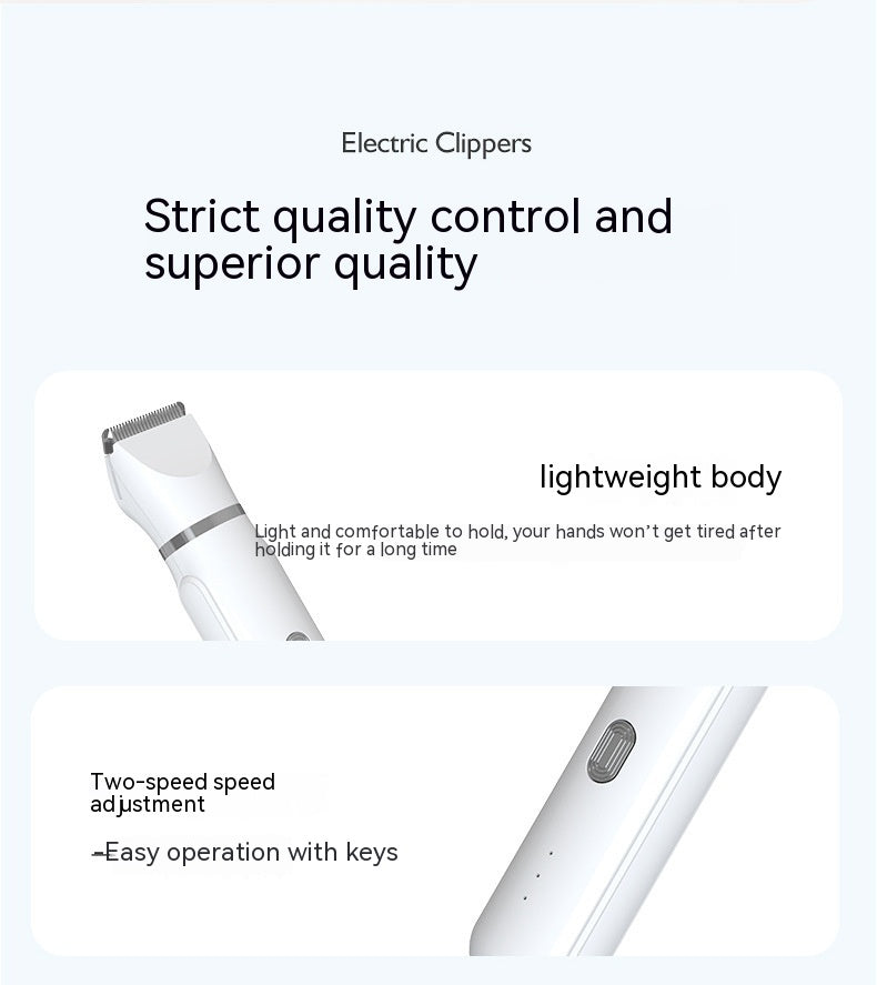 Elektrischer 4-in-1-Haustierrasierer 🐾