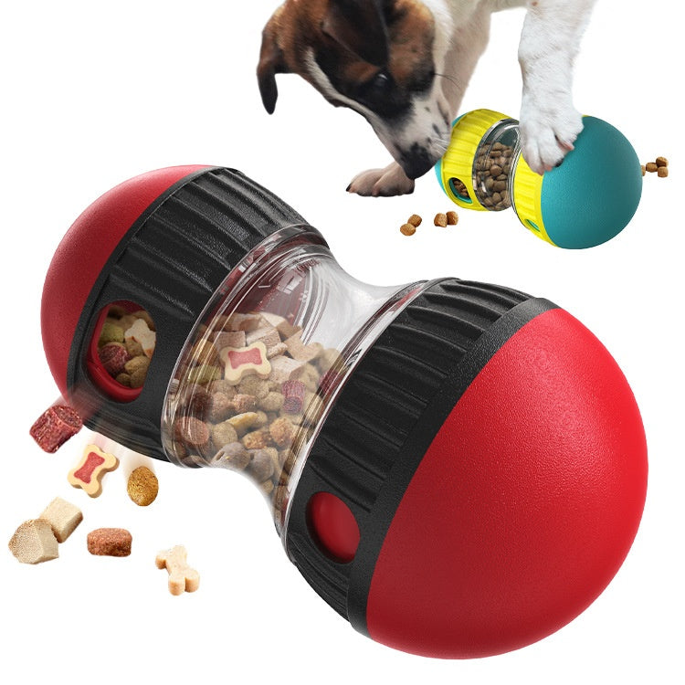 Interactive Food-Dispensing Dog Toy – Puzzle Treat Tumbler for Slow Feeding & Mental Stimulation🐾