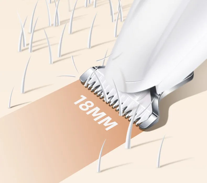 Dog Paw Trimmer with LED Light – Cordless Electric Grooming Tool