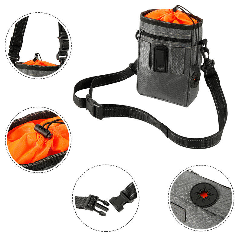 Multi-function Dog Training Bag – Folding Bowl & Garbage Bags Included 🐾