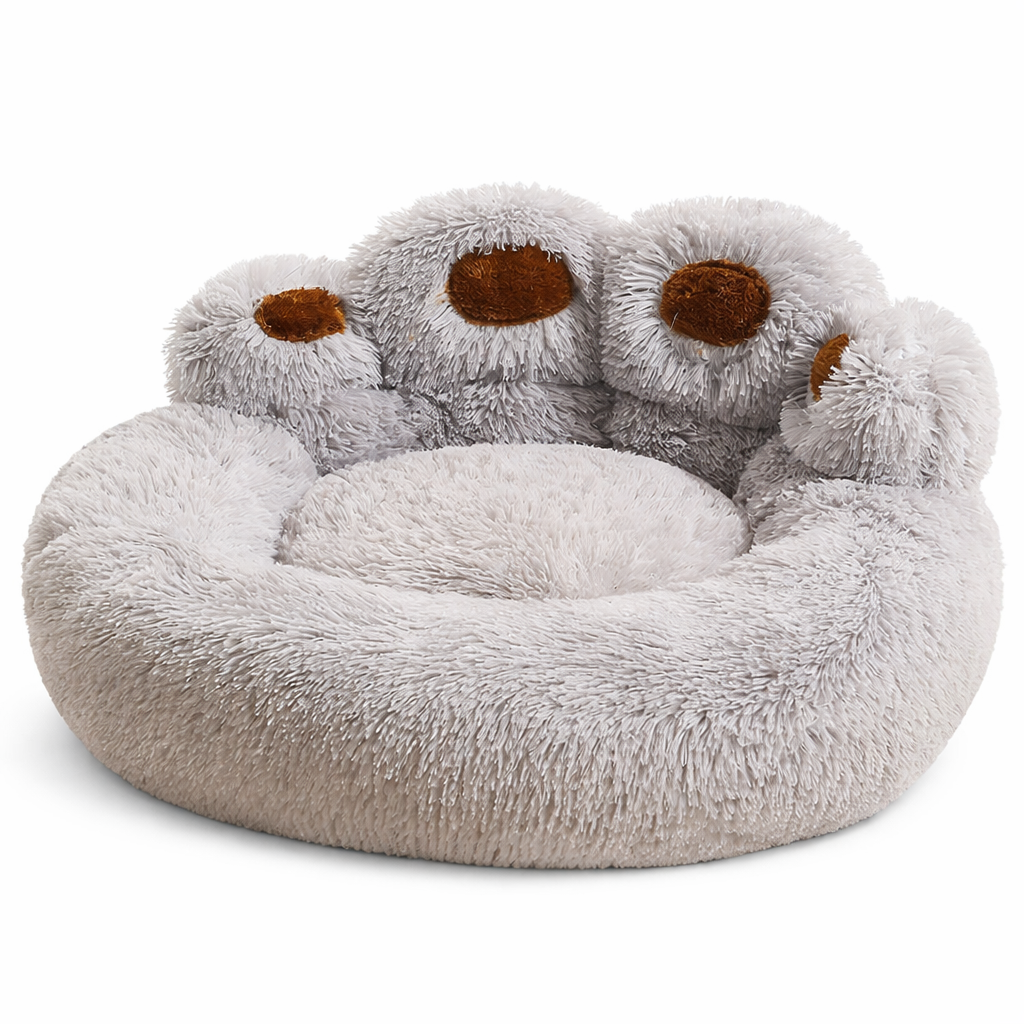 Warm Fleece-Lined Dog Bed