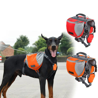 Dog Hiking Pack – Adjustable Outdoor Backpack FURRYKU