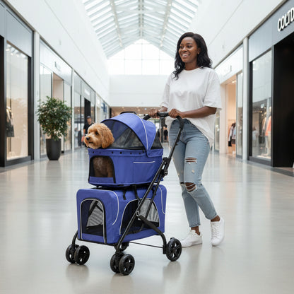 Lightweight Folding Dog Trolley FURRYKU