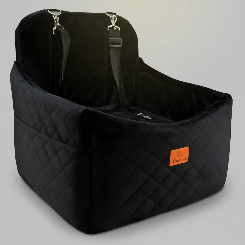 Car Bed for Small & Medium Dogs – Soft Backseat Cushion Travel Seat FURRYKU