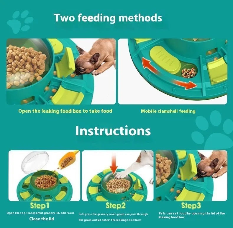 IQ Training Puzzle Feeder for Dogs FURRYKU