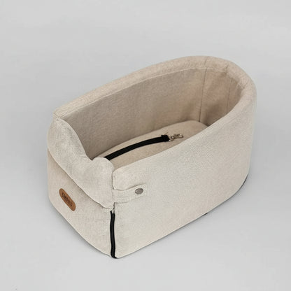 Portable Seat Bed – Safety Travel Carrier for Small dogs FURRYKU