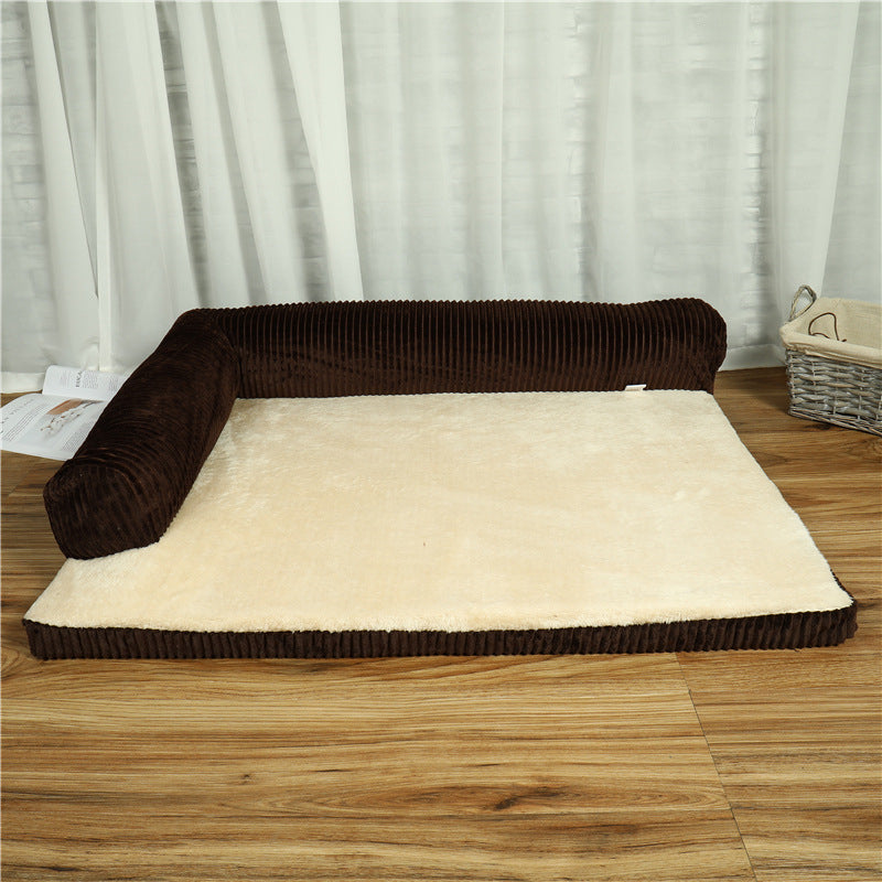 Pet Dog Bed – Corduroy Pet Sofa for Dogs & other Pets 🐾