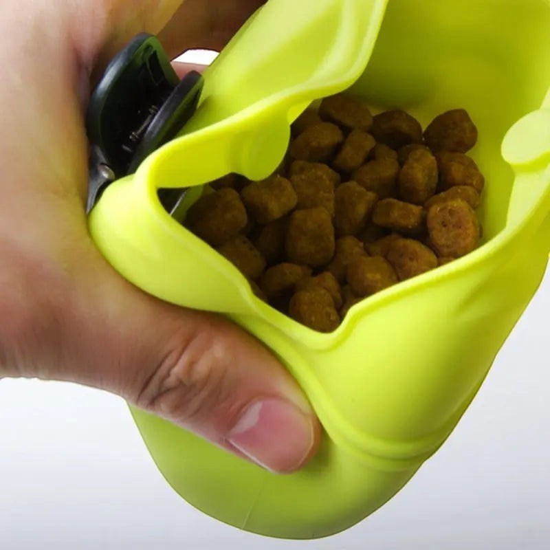 Portable Dog Treat Waist Bag – Snack & Reward Pouch for Training FURRYKU