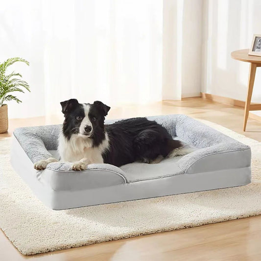High-Quality Dog Bed Sofa Mats – Waterproof, Plush & Orthopedic Pet Bed for Dogs 🐾