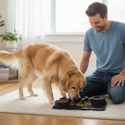 Slow Feeding & Licking Mat | Stress-Relief Enrichment Pad