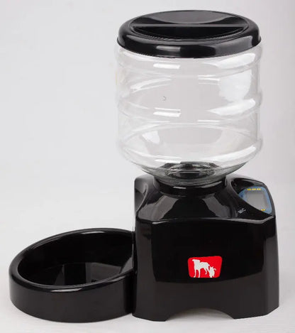 5.5L Automatic Dog Feeder with Voice Recording & LCD Screen FURRYKU