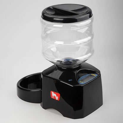 5.5L Automatic Dog Feeder with Voice Recording & LCD Screen FURRYKU