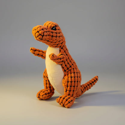 Plush Dinosaur Dog Toy with Squeaker FURRYKU